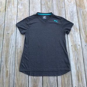 Puma Gray Athletic Top